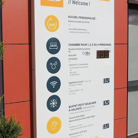 Premiere Classe Centre - Gare 2* オベルネ